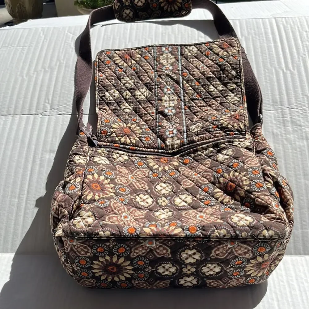 Vera Bradley Messenger Diaper Bag NO CHANGING PAD Retired Pattern Canyon…